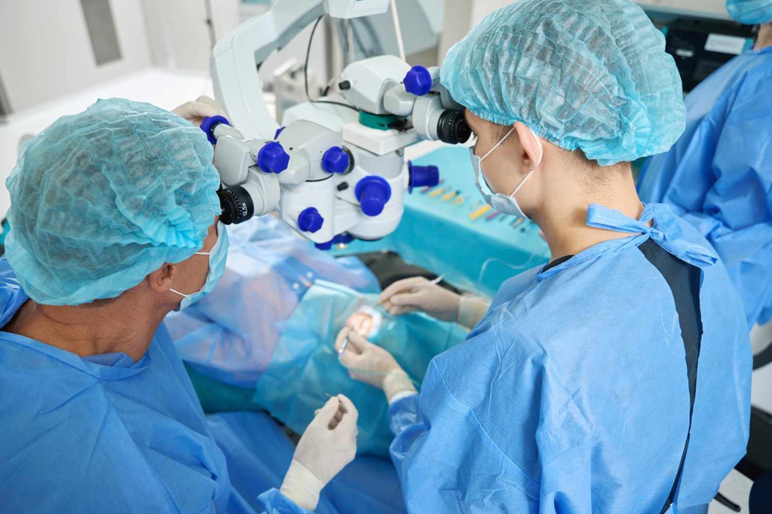 Laser eye surgery procedure for vision correction